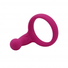 Силиконовое эрекционное кольцо с анальным плагином photo 4