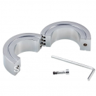 Эрекционное кольцо из нержавеющей стали двойное, 50 мм photo 4