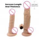 Рукав на пенис силиконовый с вибратором, 18 на 4.2 см photo 4