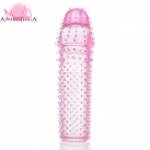 Силиконовая насадка на пенис с шипами, 5 дюймов photo 2