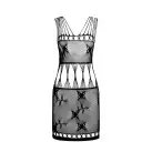 Бодистокинг — мини-платье с бабочками Passion BS090 black photo 5