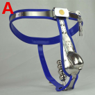 Мужской Пояс Верности Синий с Анальным Плагином photo 3