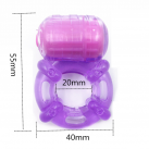 Кольцо для пениса. Силикон. С вибрацией. photo 1