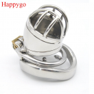 Мужской пояс верности мини из нержавеющей стали photo 2