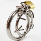 Мужской пояс верности со стальными крючками photo 5