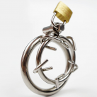 Мужской пояс верности со стальными крючками photo 4