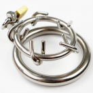 Мужской пояс верности со стальными крючками photo 6