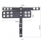 Насадка на мошонку и член кожаная photo 5