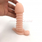 Силіконова насадка на пеніс, реалістична, 5.5 дюймів photo 5