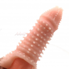 Силіконова насадка на пеніс, реалістична, 5.5 дюймів photo 2