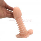 Силіконова насадка на пеніс, реалістична, 5.5 дюймів photo 6