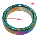 Кольцо на пенис цвета радуги, 44 мм photo 1