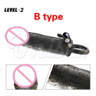 Силиконовая насадка на пенис QUYUE с вибрацией photo 4