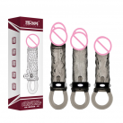 Силиконовая насадка на пенис QUYUE с вибрацией photo 2