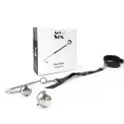 Анальний гак 4 із нашийником з натуральної шкіри Art of Sex - Anal hook, Чорний photo 2