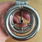 мужской пояс целомудрия стальной с катетером для уретры photo 4