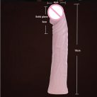 Силиконовая реалистичная насадка на пенис photo 1