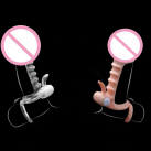 Силиконовая насадка на пенис с кольцом и вибрацией photo 6