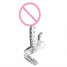 Силиконовая насадка на пенис с кольцом и вибрацией photo 3