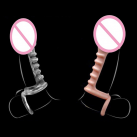 Силиконовая насадка на пенис с кольцом и вибрацией photo 5