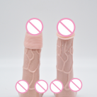 Силиконовая насадка на пенис, 2 шт. photo 2