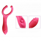 Вибрационное кольцо на пенис со стимулятором для клитора photo 6