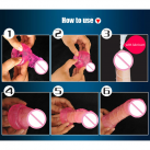 Силиконовая насадка на пенис Extender, 7 см photo 1