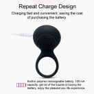 Кольцо для пениса. Силикон. С вибрацией. USB аккумулятор. photo 3