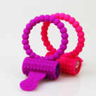 Ребристые эрекционные кольца со стимулятором для клитора photo 3