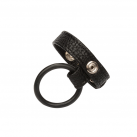 Силиконовое кольцо на кожаном ремне photo 6