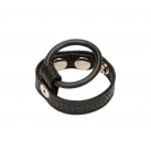 Силиконовое кольцо на кожаном ремне photo 5