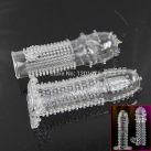 Мягкая силиконовая насадка на пенис photo 2