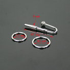 Насадка на пенис из нержавеющей стали с катетером для уретры photo 4