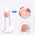 Силиконовая насадка на пенис, 1 комплект photo 2