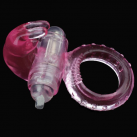 Силиконовое кольцо Кролик на пенис с вибрацией photo 3