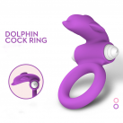Силиконовое кольцо Дельфин на пенис с вибрацией Expander Cockring photo 2