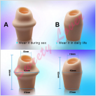 Кольца на крайнюю плоть. Силикон. 2 шт. photo 3