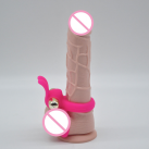 Кольцо для пениса. Силикон. С вибрацией и стимуляцией клитора. 7 режимов. photo 1