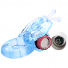 Силиконовое кольцо Бобочка на пенис с вибрацией IKOKY photo 5