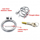 Пояс верности для мужчин. Нержавеющая сталь. С замком. photo 3