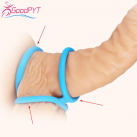 Тройное силиконовое кольцо в ассортименте photo 3