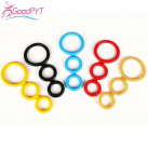 Тройное силиконовое кольцо в ассортименте photo 2