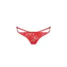 Трусики на зав'язочках з боків WARDA THONG red XXL/XXXL - Passion Exclusive photo 3