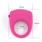 Силиконовое эрекционное кольцо с вибрацией photo 4