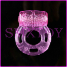 Силиконовое эрекционное кольцо NINGMU с вибрацией, 5 шт. photo 1