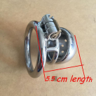 Пояс верности для мужчин. Нержавеющая сталь. С замком.  photo 3