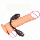 Силиконовое эрекционное кольцо с двойной вибрацией photo 4