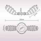 Силиконовое эрекционное кольцо с двойной вибрацией photo 3