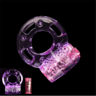 Силиконовое эрекционное кольцо с вибрацией photo 1