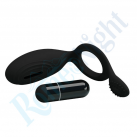 Силиконовое эрекционное кольцо PrettyLove Pricky с вибрацией, водонепроницаемое photo 4